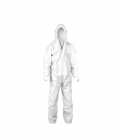 Single-use WK100770 white XL polypropylene painter suit