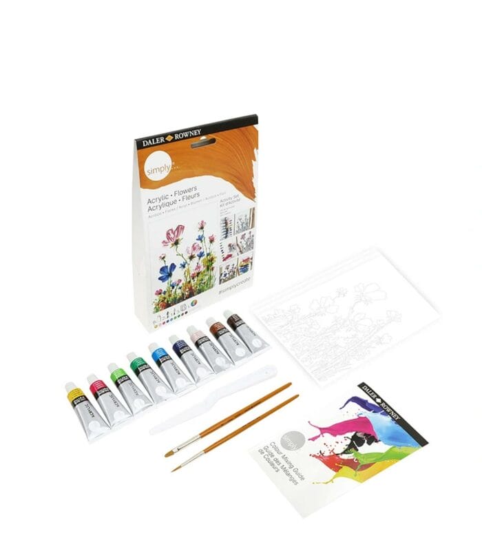 Set Simply Acrílic Daler Rowney obert